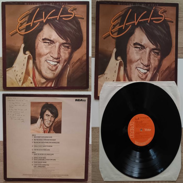 Vinil Elvis Presley , Tom Jones