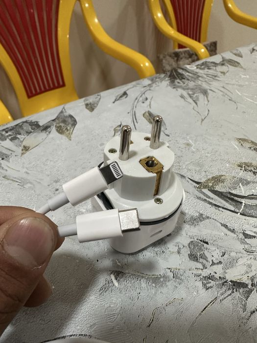 Iphene zaryadka original 100% apple galofka va kabel