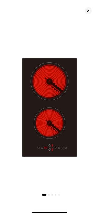 Plita electrica incorporabila 2 zone de gatire - stare ecelenta