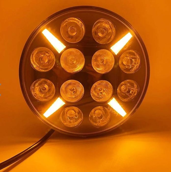 Proiector led auto Spider, rotund 7 inch, Off Road, camion,
