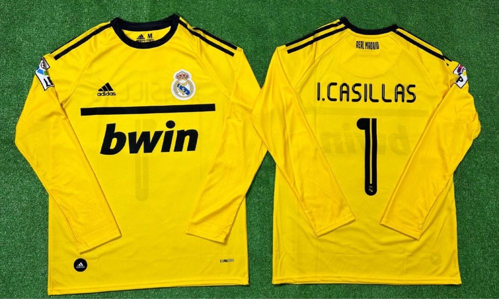 Iker Casillas Real Madrid (Детска Футболна тениска с дълъг ръкав)
