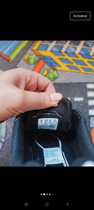 Doua perechi de adidași puma mărimea 25