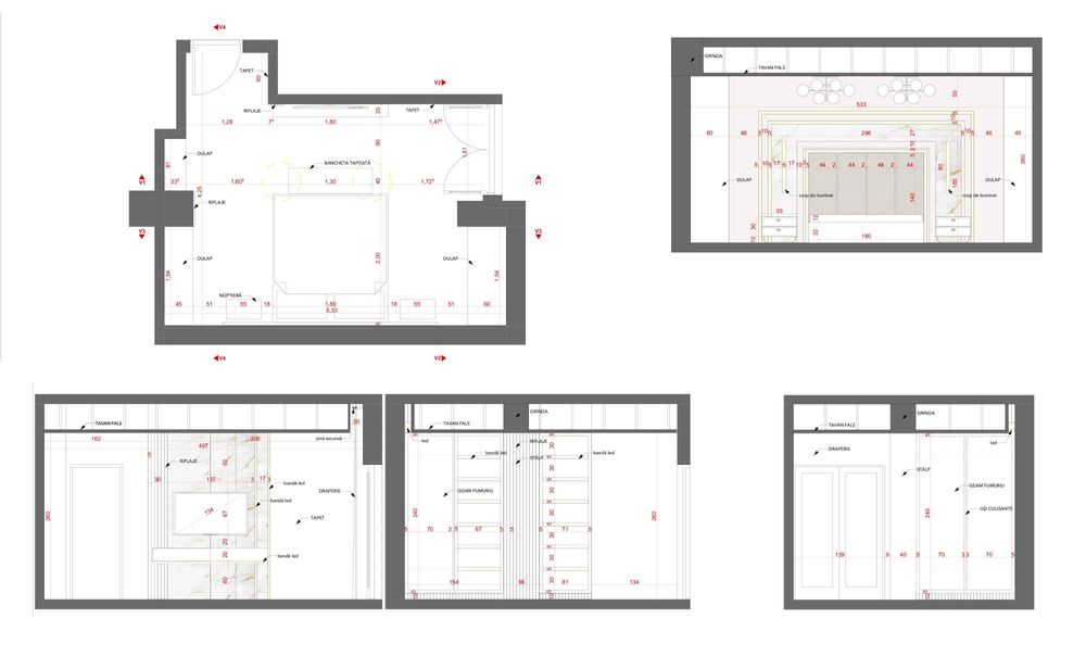 Arhitectura (concept, randari, SF, DALI, DTAC, PTH) si Design interior