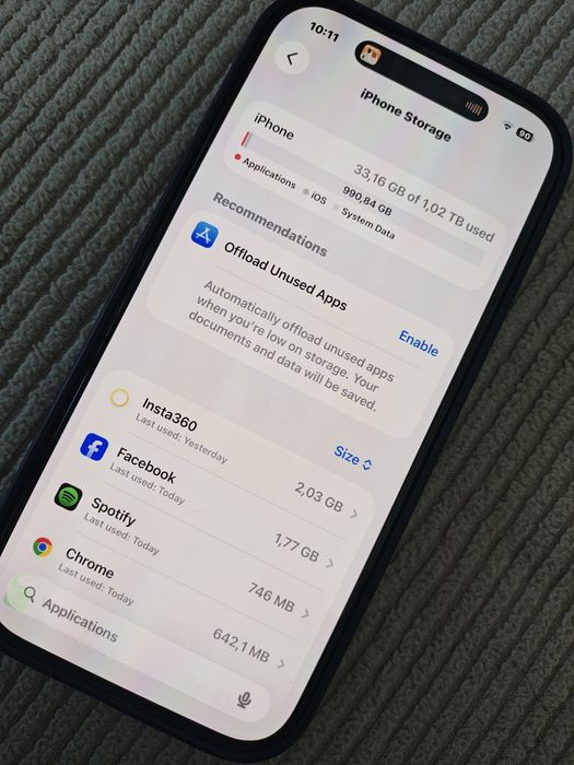 Iphone 16pro 1tb Garantie
