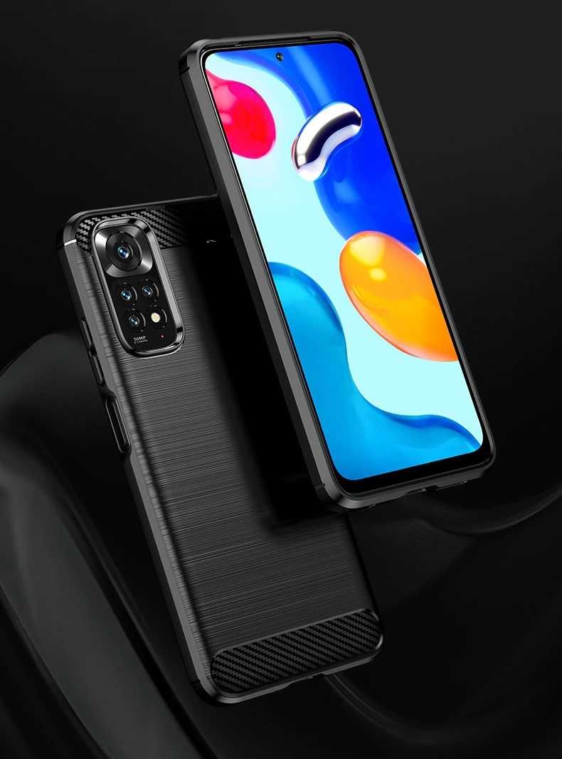 Xiaomi Redmi Note 12 / Note 11 / Note 10 - Удароустойчив Кейс CARBON