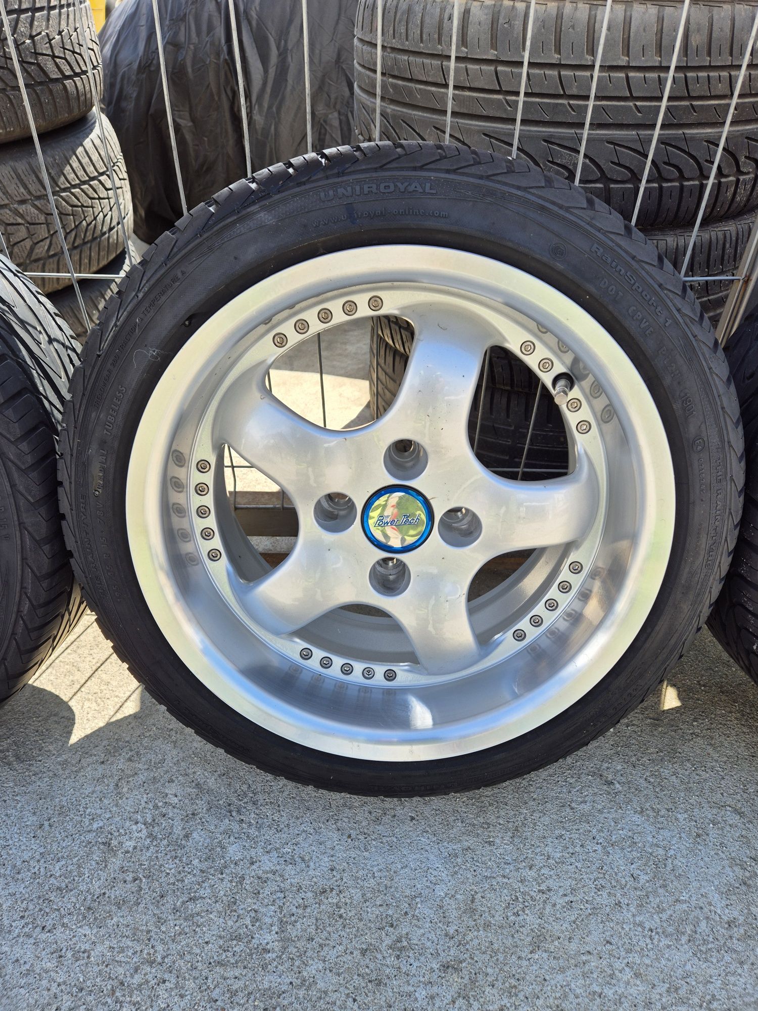 Джанти Intra Power Tech 15 цола , 4х100 , 8j ,et20 195/45/15 Vw Honda