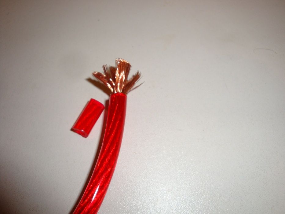 cablu cabluri alimentare amplificator auto subwoofer sectiune 8mm
