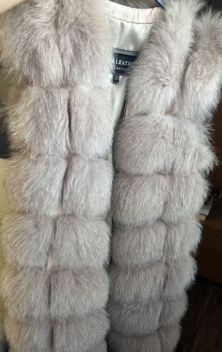 Елек с естествен косъм