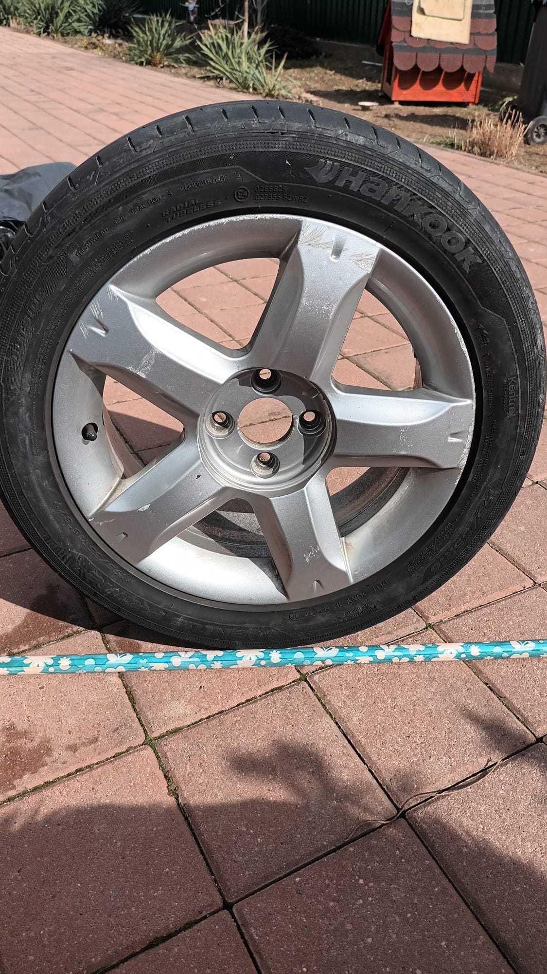 Anvelope Hankook vara 195 55 r16 cu jante aluminiu