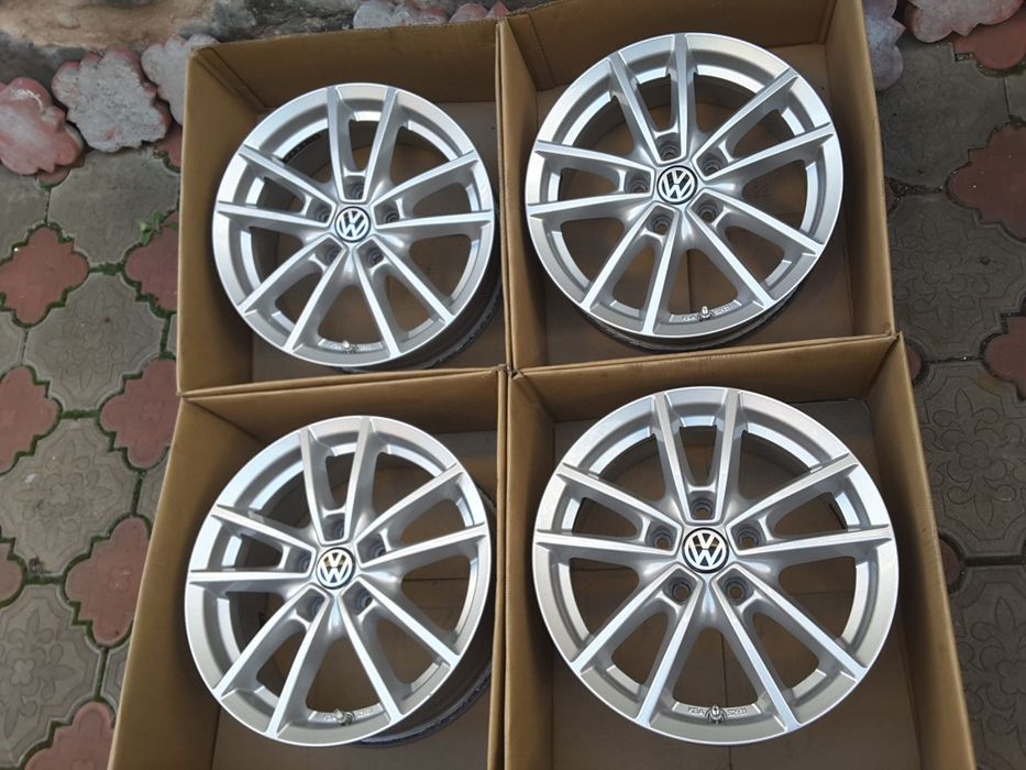 jante aliaj 16; 5x112; Vw Golf 5, 6, 7, Caddy,Touran, Jetta, Sportsvan