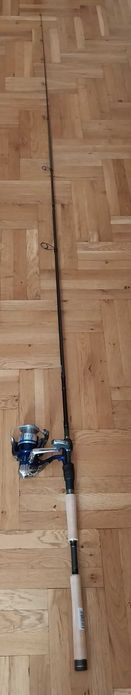 Продавам спининг прът DAIWA CALDIA SPIN и макара Shimano