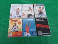 Vand Lot 6 dvd-uri originale cu diverse demonstratii de YOGA,Wellness