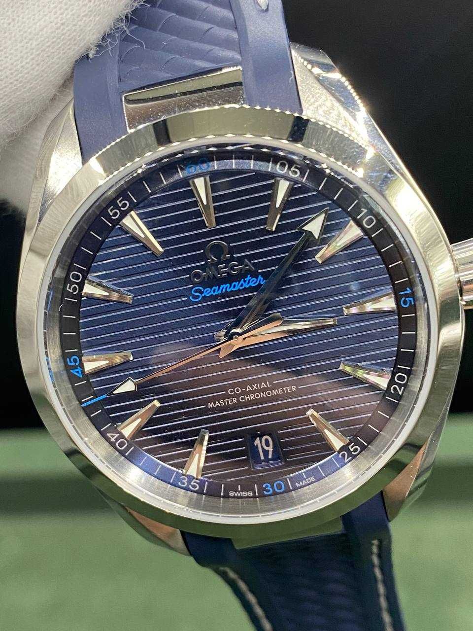 Omega Seamaster Aqua Terra 150M Blue Dial 41mm Automatic Co-Axial