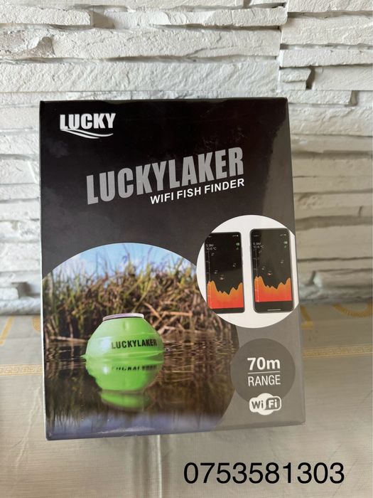 Vând Luckylaker Wifi fish Finder Nou