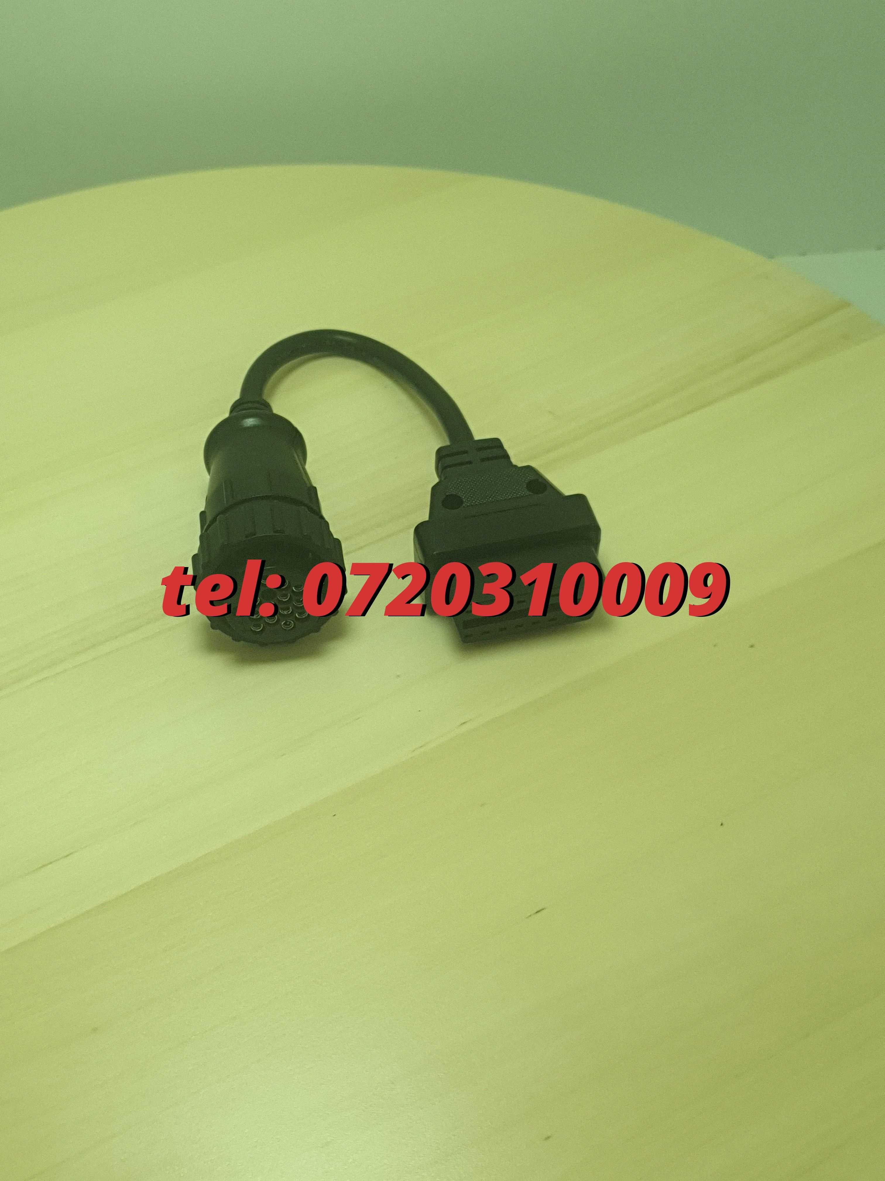 Adaptor Obd Scania 16 Pin  Pentru Camioane Scania  Compatibil Cu De