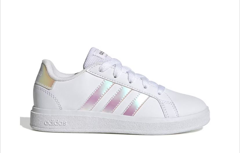 Adidas  39 !  Grand Court 2.0, Alb, Roz Noi !