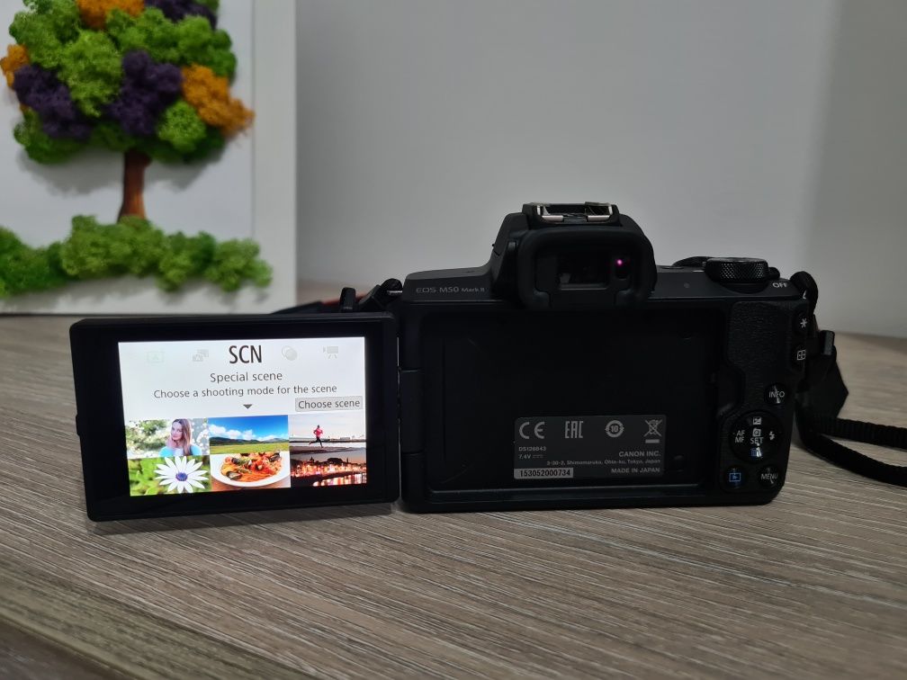 Aparat foto mirrorless Canon Eos M50 Mark ll 24.1 MP 
Produs folo