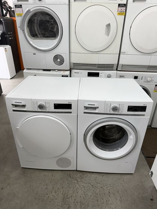 Пералня и сушилня комплект Siemens IQ 700