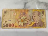 Banconta 5000 lei 1998