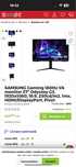 Monitor gaming 180hz odyssey g3/27inch