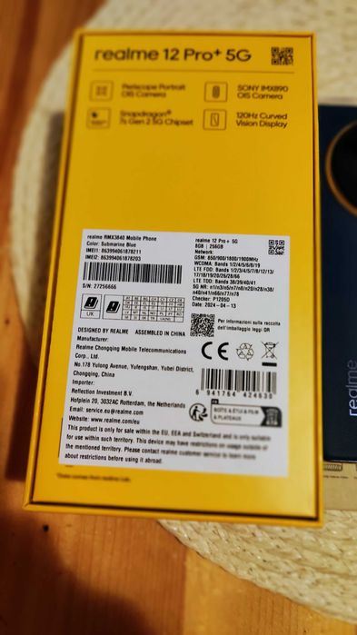 Realme 12 Pro Plus + 5G Submarine Blue