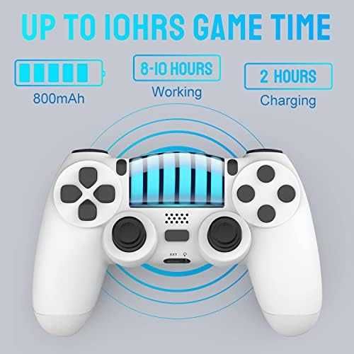 Нов Безжичен контролер за PS4/PC – вибрация, тъчпад, жак за слушалки