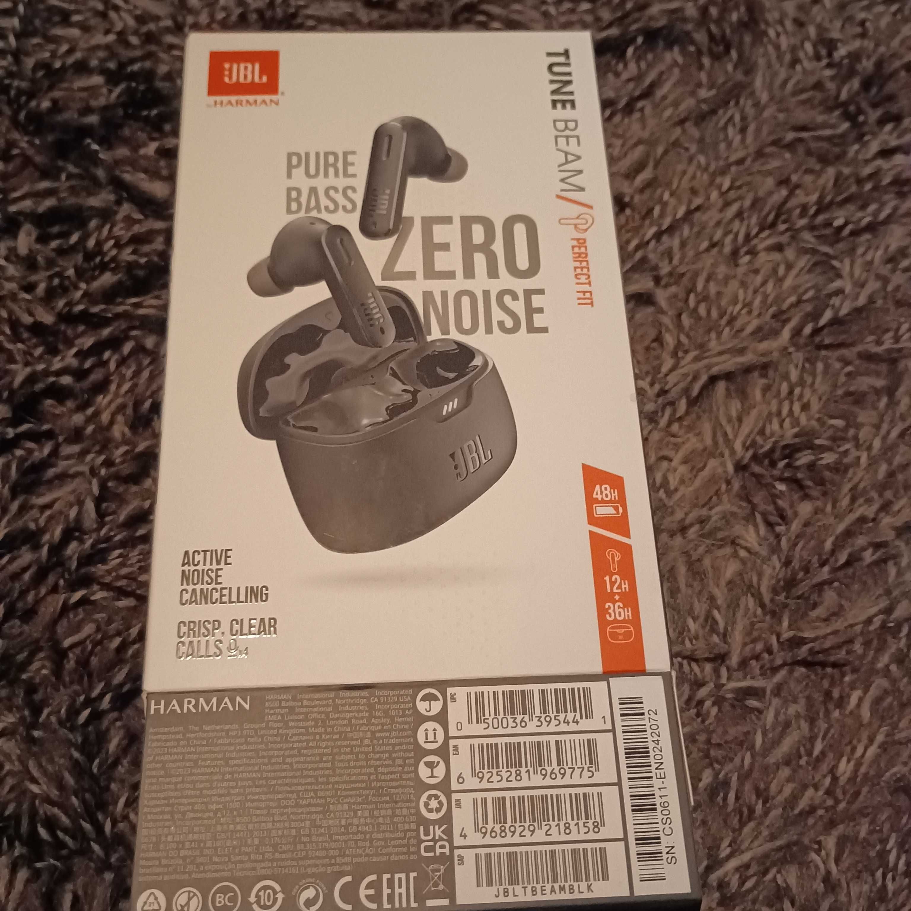 Безжични слушалки JBL zero noise