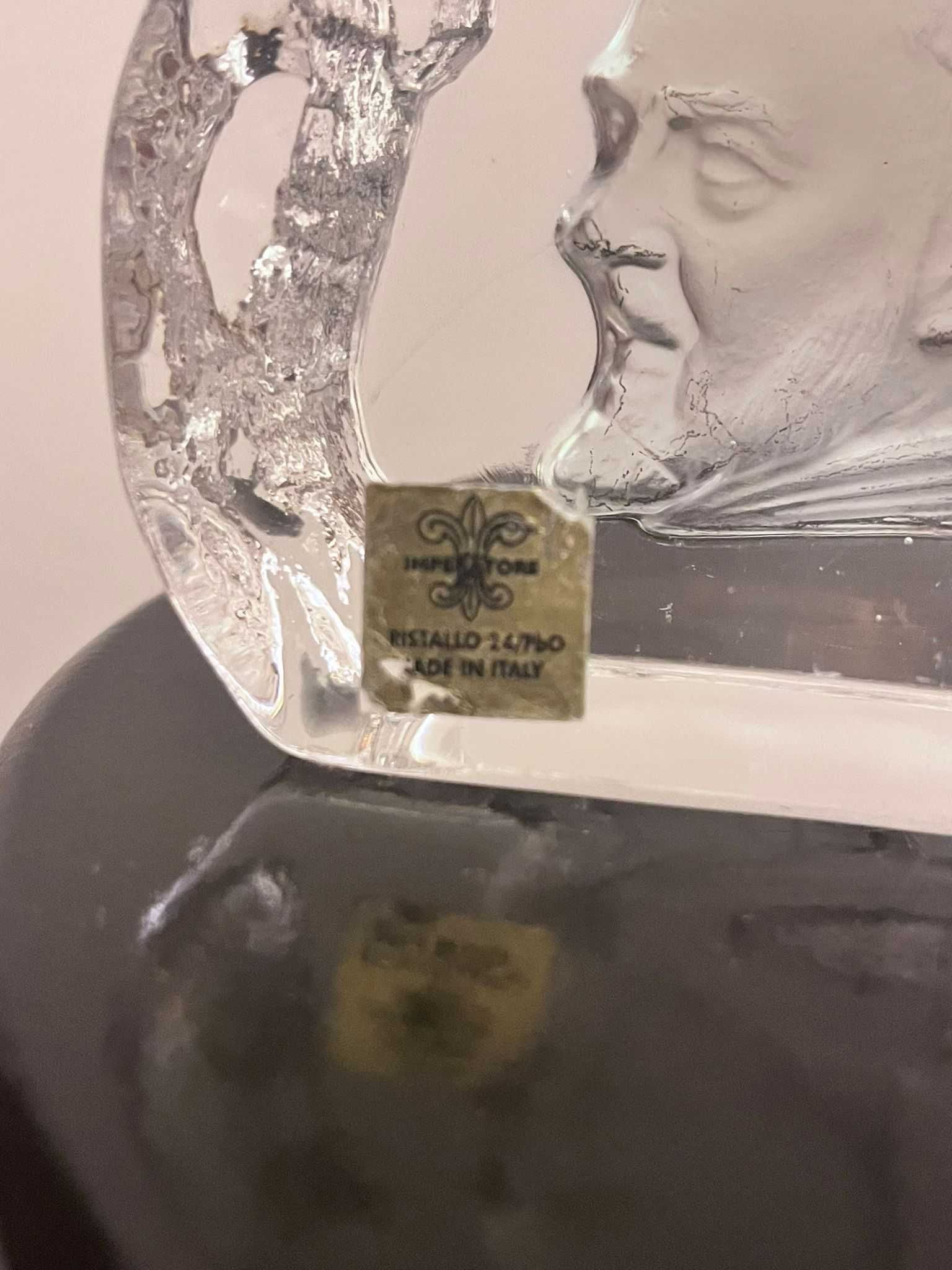 Set doua bibelouri cristal Italia statuete bibelou ieftine