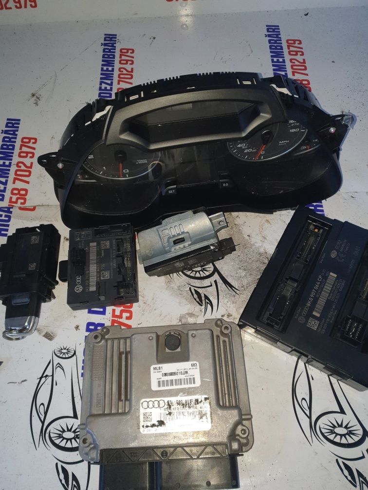 Kit pornire Audi a4 b8 2.0 tdi cod motor cjc-a