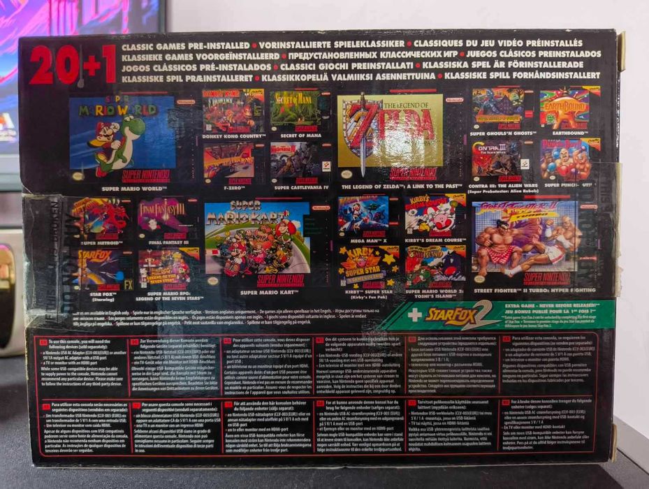 Super Nintendo SNES classic mini