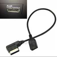 USB Ami Mmi Aux Кабел за Audi VW skoda A3 A4 A5 S5 S6 A6 A7 A8 Q5 Q7