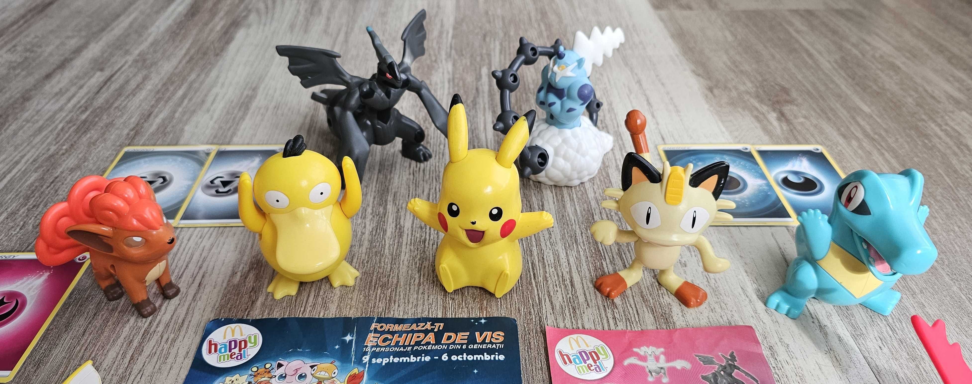 Pokemon 18 jucării și 17 cartonașe TCG Tomy Nintendo McDonalds