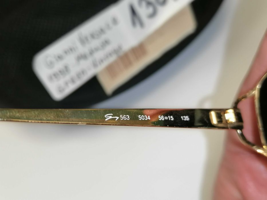 Слънчеви очила Gianni Versace 1995 Medusa Green Vintage