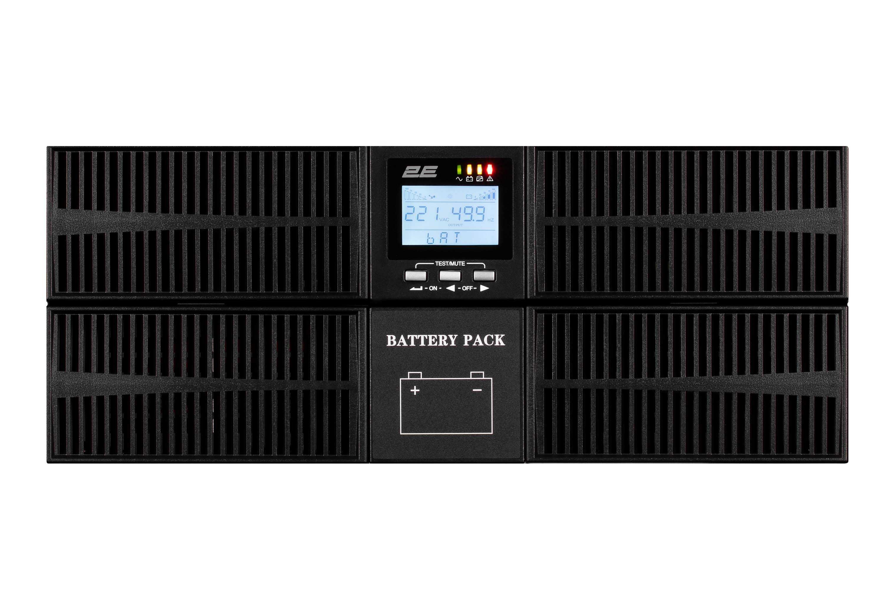 } ИБП 2E SD6000RT /6kVA/6kW/RT4U/LCD/USB/Terminal in&out