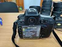 Aparat Nikon D800 cu 3 obiective incluse și bliț