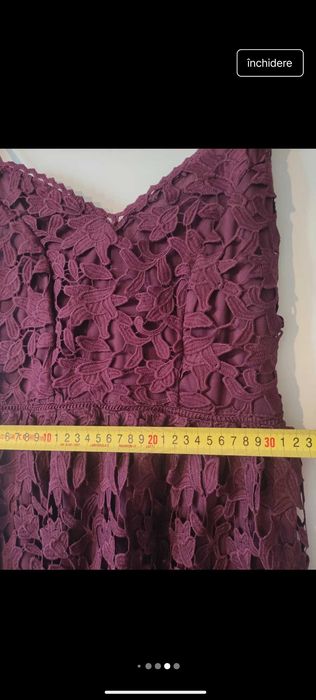 Rochie dantela Reserved - măsura 36/ UK 8