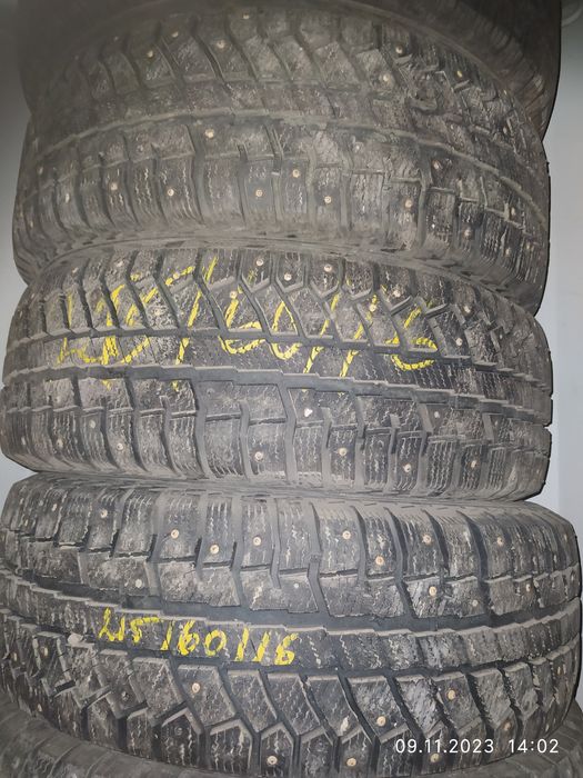 215/60/16 Cordiant Polar 4шт хорошее состояние