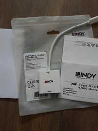 Convertor USB-C HDMI 4K 60hz Lindy