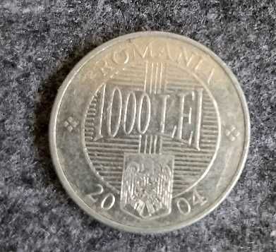 Moneda 1000 lei emisa in 2004