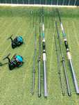 Set 2 Lansete Feeder Pro FL ROYAL 3,9m 60-180 grame + FL Team Feeder T