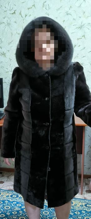 Продам шубу натуральная цигейка