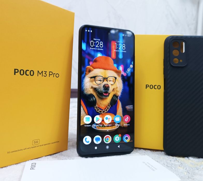 Xiaomi POCO M3 Pro 5G в хорошем состоянии.