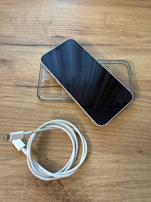 Vand iphone 12 64Gb Alb liber de retea, esim si sim fizic