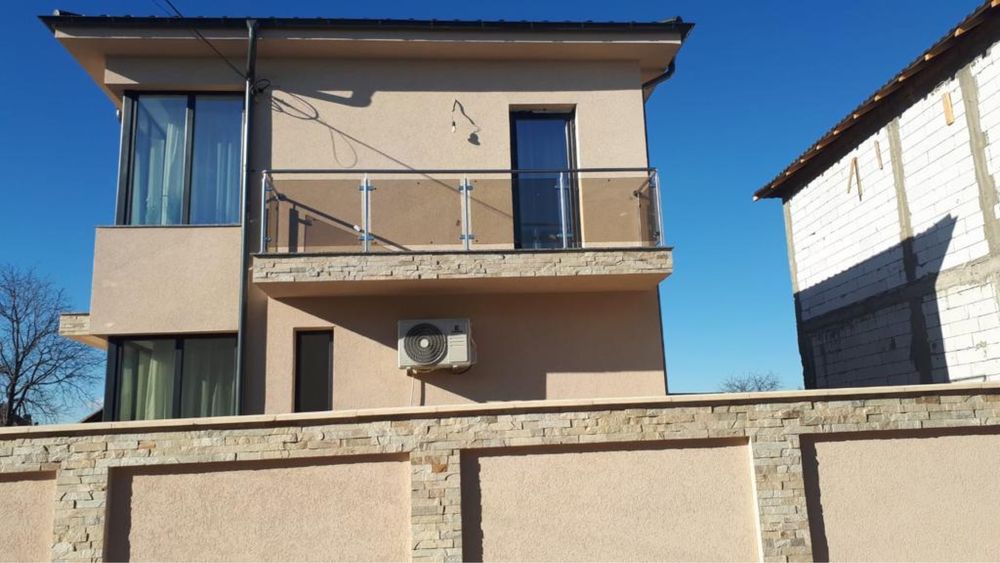 Balustrade de inox si sticla