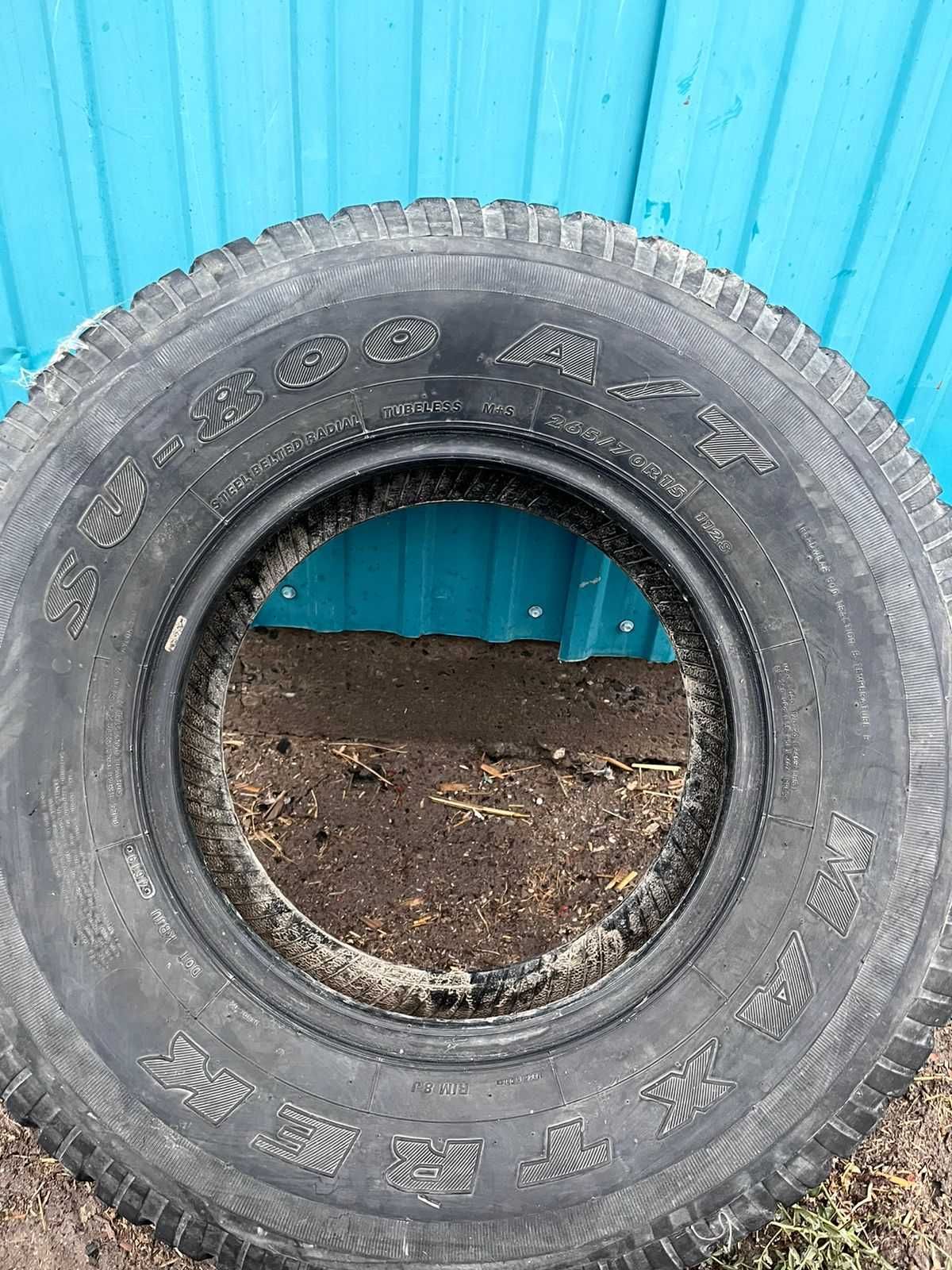 Шины 265/70/15...