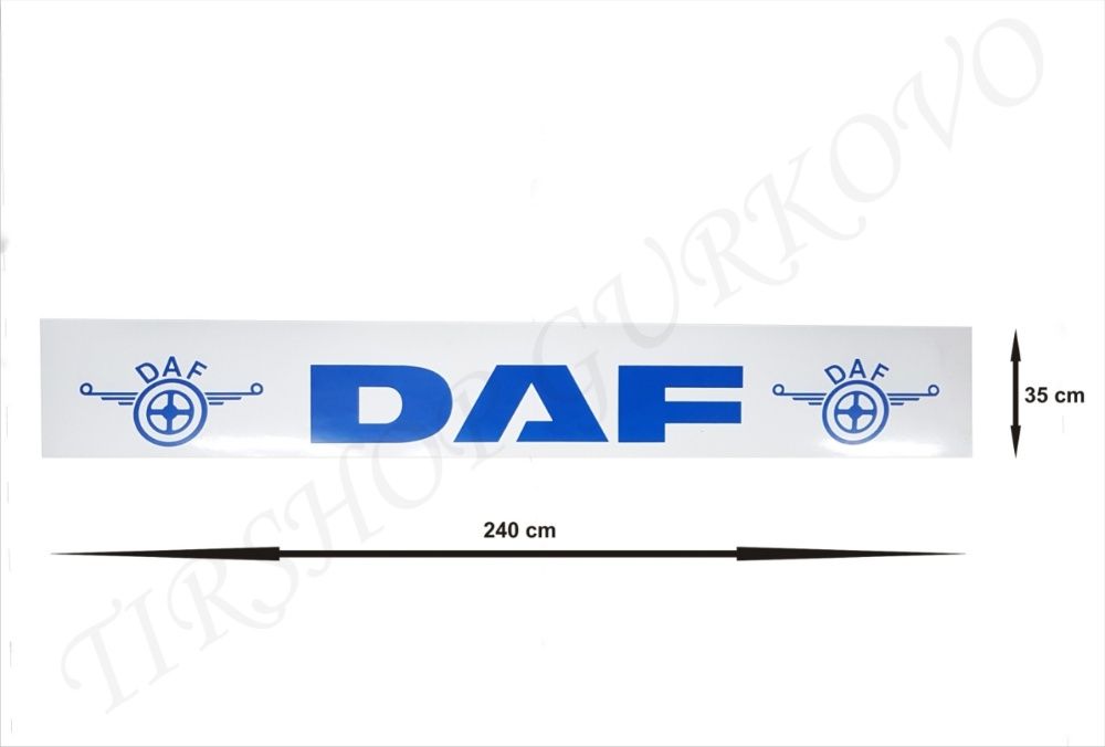 Гума предпазител за ремарке/камион ДАФ/DAF 240х35 см
