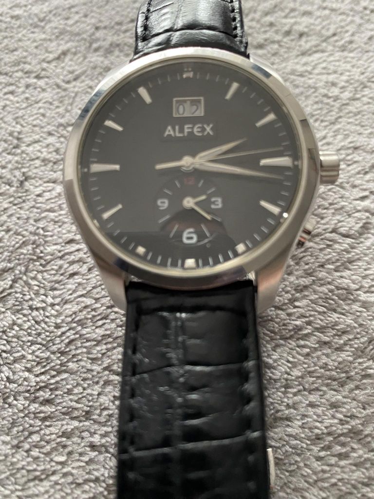Vând ceas ALFEX cu curea din Piele