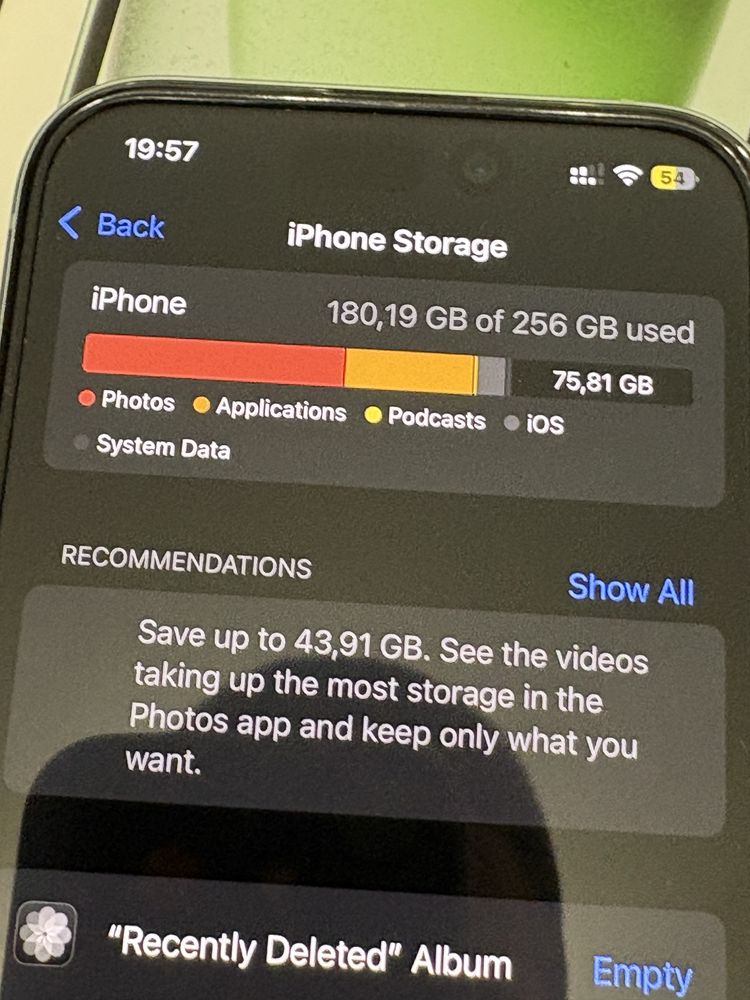 iPhone 15 256GB зеленый