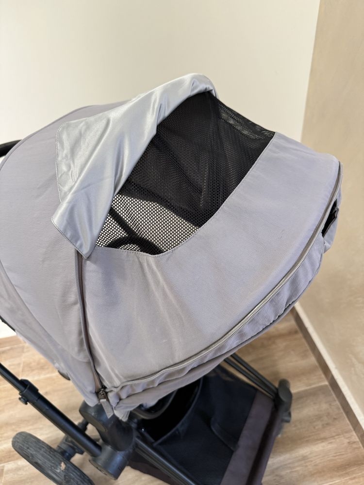 Количка Cybex Priam 3 soho grey +чадър Cybex