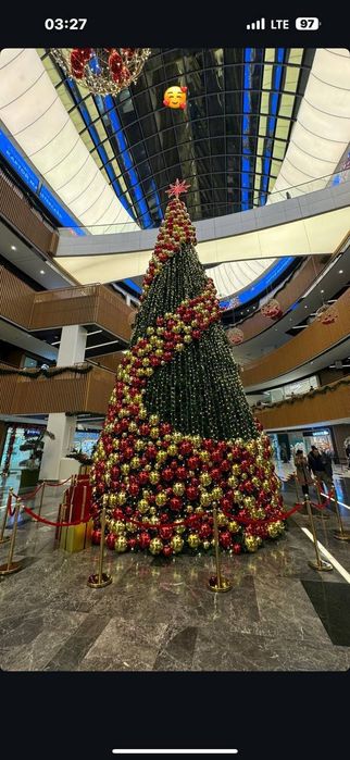 Yangi yil archasini oʻrnatish установка навогоднех ёлки